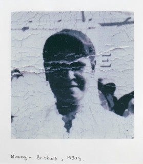 Destiny Deacon Mummy - Brisbane, 1950's, 1998; colour laser print; 42.2 x 29.8 cm; Edition of 15; enquire