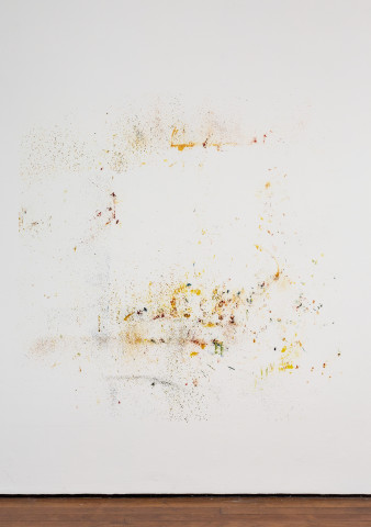 Hany Armanious The Like Button, 2018; eco-solvent vertical surface print on wall; 180 x 180 cm; enquire