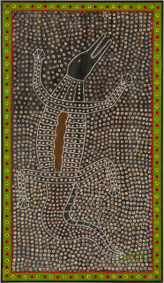 Robert Campbell Jnr Untitled 29.5.90, 1990; acrylic on canvas; 102 x 59 cm; more info; enquire