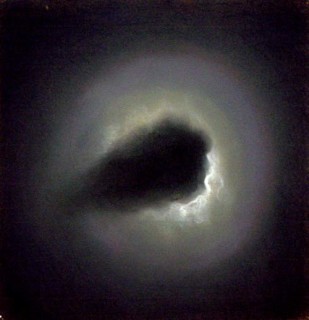 Louise Hearman Untitled #618, 1997; pastel on brown paper; 25 x 23 cm; enquire