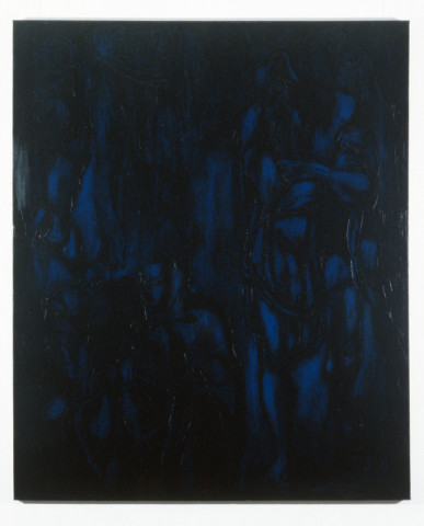 Lindy Lee Resurrecting the Light, 1988; oil on canvas; 178 x 238.5 cm; enquire