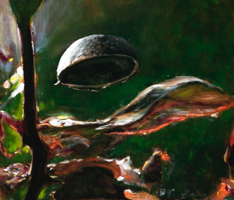 Louise Hearman Untitled #1231, 2007; Oil on masonite; 52 x 61 cm; enquire