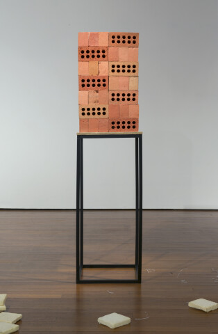 Hany Armanious Limerick, 2012; cast pigmented polyurethane foam and resin; 191 x 50.5 x 50.5 cm; enquire