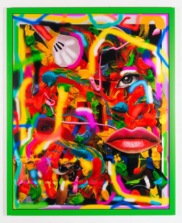 TV Moore Short Circuit Romantical Catastrophe , 2014;  cibachrome in unique frame; 168 x 135 cm; enquire