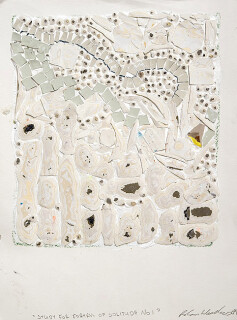 Rohan Wealleans Study for fortress of solitude No. 1, 2009; paint on paper
51 x 38 cm (paper size); 61 x 48 x 4.5 cm (framed) or 30.5 x 23 cm (paper size); 40.5 x 33 x 4.5 (framed); enquire