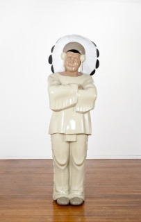 Michael Parekowhai The Brothers Grimm 5, 2009; automotive paint on fibreglass; 163 x 52 x 49 cm; enquire