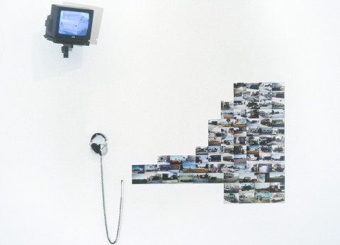 Hany Armanious Tobacco Road, 1993; headphones, colour photographs, video; dimensions variable; enquire