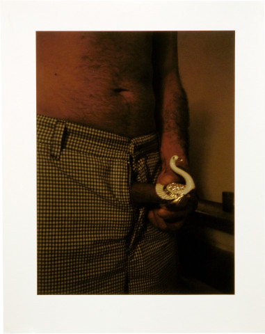 Hany Armanious Ceramica, 2008; pure archival pigments on bamboo paper, cast 24 carat gold; 37 x 28 cm (image); 47 x 37 cm (paper); Edition of 5 + AP 2; enquire