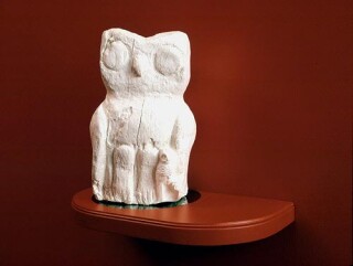 David Noonan Owl, 2003; high density urethane plastic; 32 x 20 x 20 cm; Edition of 13; enquire