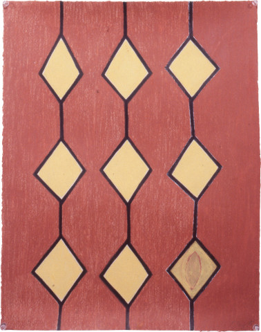 Fiona Foley Islands, 1992; pastel on paper; 56 x 38 cm; enquire