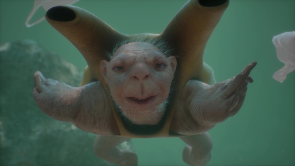 Patricia Piccinini Reflections on Ghost Food, 2025; 4K generative video; 5-minute loop; Edition of 3 + 1 AP; enquire