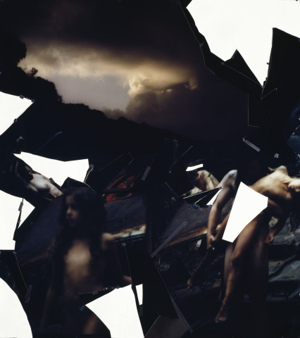 Bill Henson Untitled, 1994; type C photograph, adhesive tape, pins, glassine; 274.9 x 244.8 cm; enquire