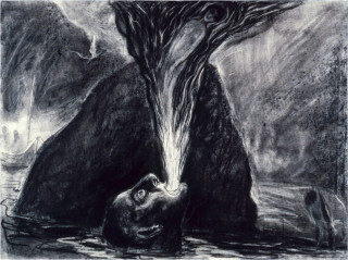 Ken Unsworth Untitled, 1987; charcoal on paper; 76 x 102 cm; enquire