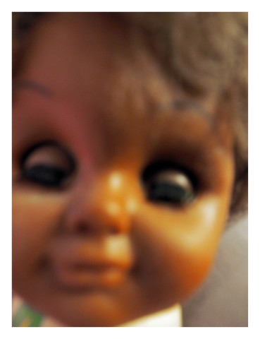 Destiny Deacon Cheryl the sticky beak, 2014; Hahnemuhle photo rag; 43 x 33 cm; Edition of 5 + 2 APs; enquire