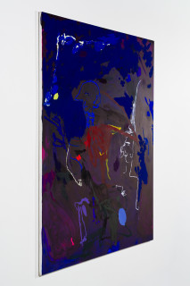 Tom Polo i always knew you'd follow through, 2026; acrylic on canvas; 213 x 198 cm; enquire