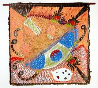 Rohan Wealleans Frog Dreaming, 2007; paint on canvas; 123 x 120 cm; enquire