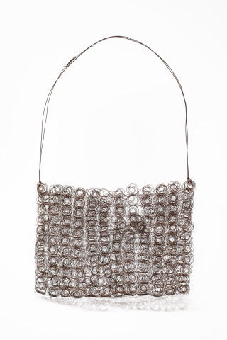 Lorraine Connelly-Northey Narrbong, 2019; CONNL - 0028; rusted bed spring wire; 220 x 130 x 14 cm; enquire