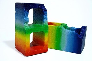 Callum Morton Monument #15, 2008; forton, acrylic paint, varnish; 28.5 x 15 x 14.5 cm; Edition of 10; enquire