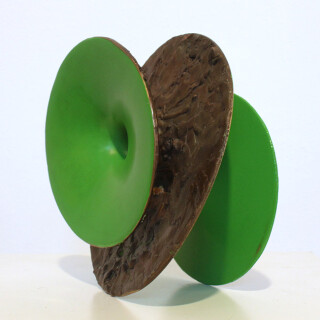 James Angus Lopez-Ros No-Go Theorem, 2010; bronze, enamel paint; 17 x 17 x 12 cm; enquire