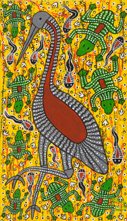 Robert Campbell Jnr Untitled 15.8.89, 1989; acrylic on canvas; 91.5 x 53.5 cm; enquire