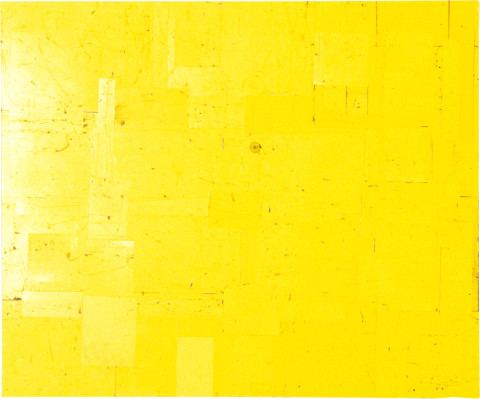 Rosalie Gascoigne Grasslands II, 1998; retro reflective roadsign on wood; 135 x 166 cm; enquire