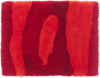 Linda Jackson Orange and Rust, 1998; pure new wool; 80 x 60 cm; enquire