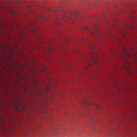 Yayoi Kusama INFINITY-NETS OOAXT, 2008; acrylic on canvas; 130.3 x 130.3 cm; enquire