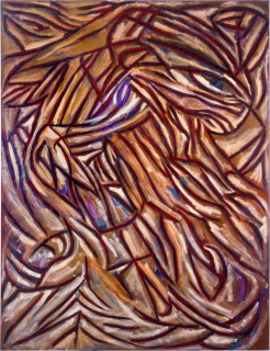 Marion Borgelt Rhythm of the Wind, 1984; oil on canvas; 152 x 198 cm; enquire
