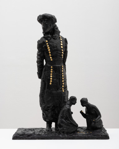 Linda Marrinon Monument for a War Memorial, 2019; painted plaster; 65 x 49 x 23 cm; more info; enquire