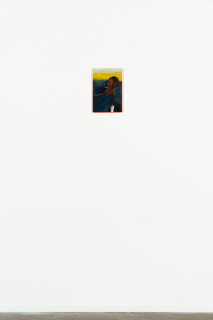 installation view; Mia Boe Endings, 2025; oil and synthetic polymer on linen; 30 x 20 cm; enquire