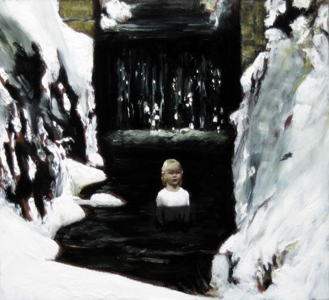 Louise Hearman Untitled #1106, 2004; oil on masonite; 53 x 58 cm; enquire