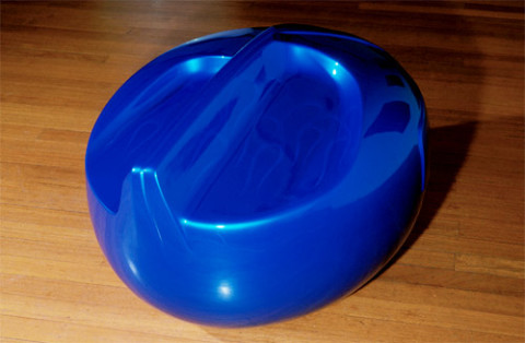 Patricia Piccinini Boy Racer, 2002; fiberglass and automotive paint; 55 x 88 x 72 cm; enquire