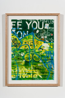 Callum Morton Door #9, 2025; pencil and gouache on paper; 42 x 30 cm; enquire