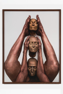 Julie Rrap Un-Becoming Monuments #6, 2026; digital print on metallic rag paper; 81 x 63.5 cm; Edition of 5 + 2 AP; enquire