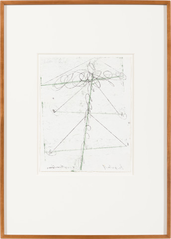 Newell Harry Untitled, 2015-16; ink monoprint, gesso on paper; 71 x 51 cm; (framed); enquire
