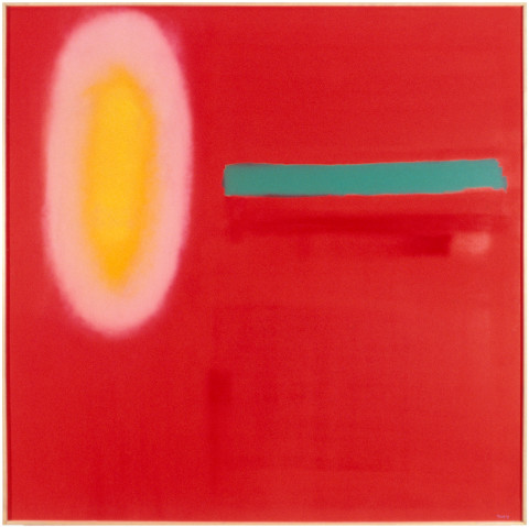 Dale Frank Lockeryer Waters, 1998; acrylic and enamel on linen; 200 x 200 cm; enquire