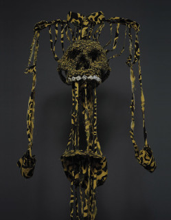 Fiona Hall Portrait of the Victor, 2013; Sri-Lankan military shirt (Singhalese camouflage pattern); enquire