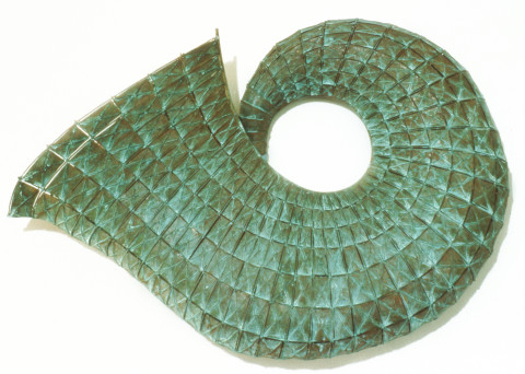 Bronwyn Oliver Iris, 1989; copper; enquire