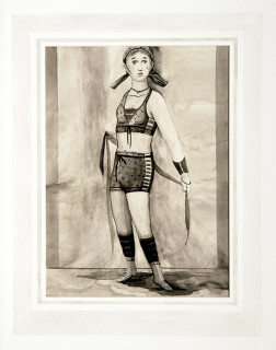Linda Marrinon Untitled, 2005; watercolour on paper and mount board; 53 x 41 cm; enquire
