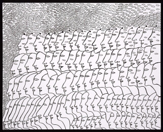 Yayoi Kusama Woman's Life [T.WXO], 2005; silkscreen on canvas; 130.3 x 162 cm; Edition of 5; enquire