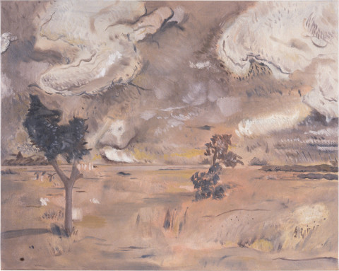 Linda Marrinon View at Euroa, 1996; Oil on canvas; 77 x 61 cm; enquire