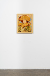 installation view; Linda Marrinon Painting No. 2, 2026; oil on canvas; 64 x 52 cm; enquire