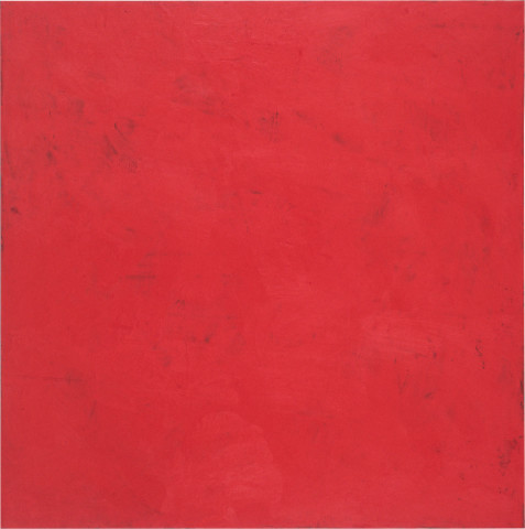 Lindy Lee Untitled, 1986; oil, wax on canvas; 152 x 152 cm; enquire