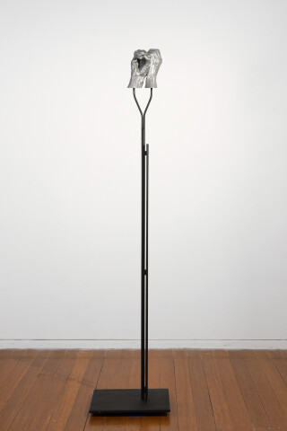 Julie Rrap Instrument: Spying, 2015; cast aluminium and steel; 162 x 35 x 25 cm; Edition of 5 + AP 1; enquire