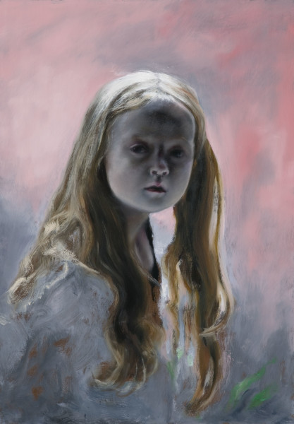 Louise Hearman Untitled #1234, 2007; oil on masonite; 67 x 47 cm