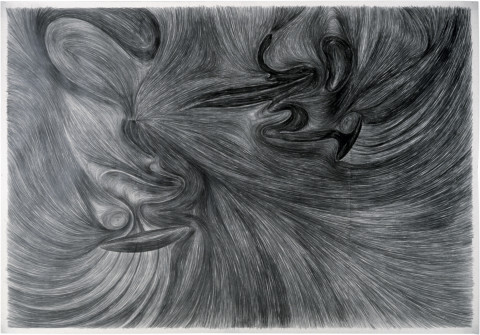 Dale Frank (Portrait) The Life of the Explorer before the Other’s, 1982; graphite on paper; 155 x 212 cm; enquire