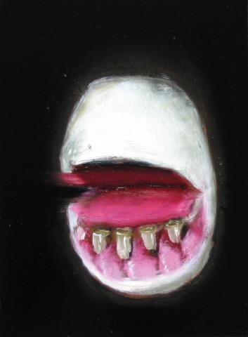 Louise Hearman Untitled #1095, 2005; oil on masonite; 34 x 25 cm; enquire