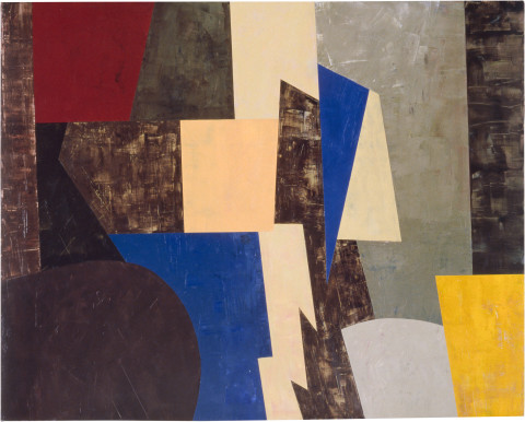 Robert Jacks Swift Pass, 1982-84; oil on cotton; 122 x 153 cm; enquire