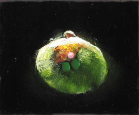 Louise Hearman Untitled #1169, 2005; oil on masonite; 13 x 16 cm; enquire