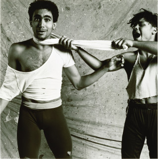 Tracey Moffatt Some Lads # 4, 1986; gelatin-silver photograph; 95 x 84 cm; (framed); Edition of 30 + AP 10; enquire